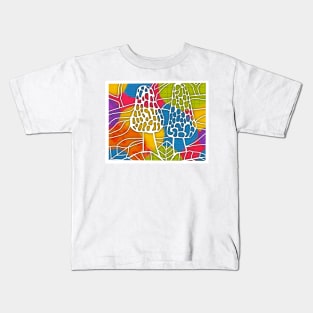 Colorful Morels Kids T-Shirt